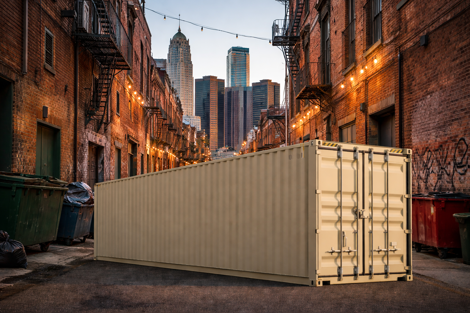 Shipping Container in Detroit, MI