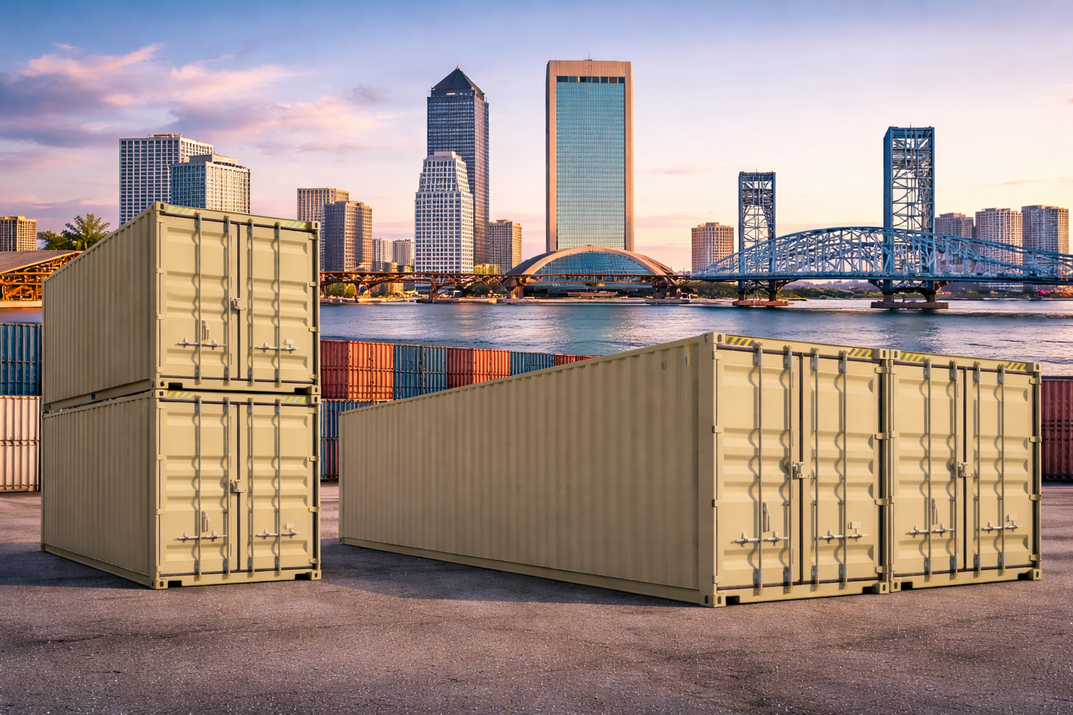 Jacksonville, Florida Shipping Containers for Sale and Rent