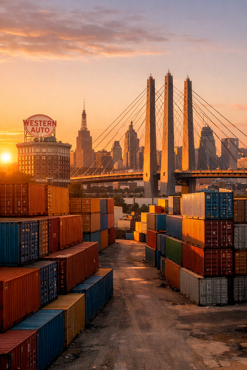 Kansas City Shipping Container Yard