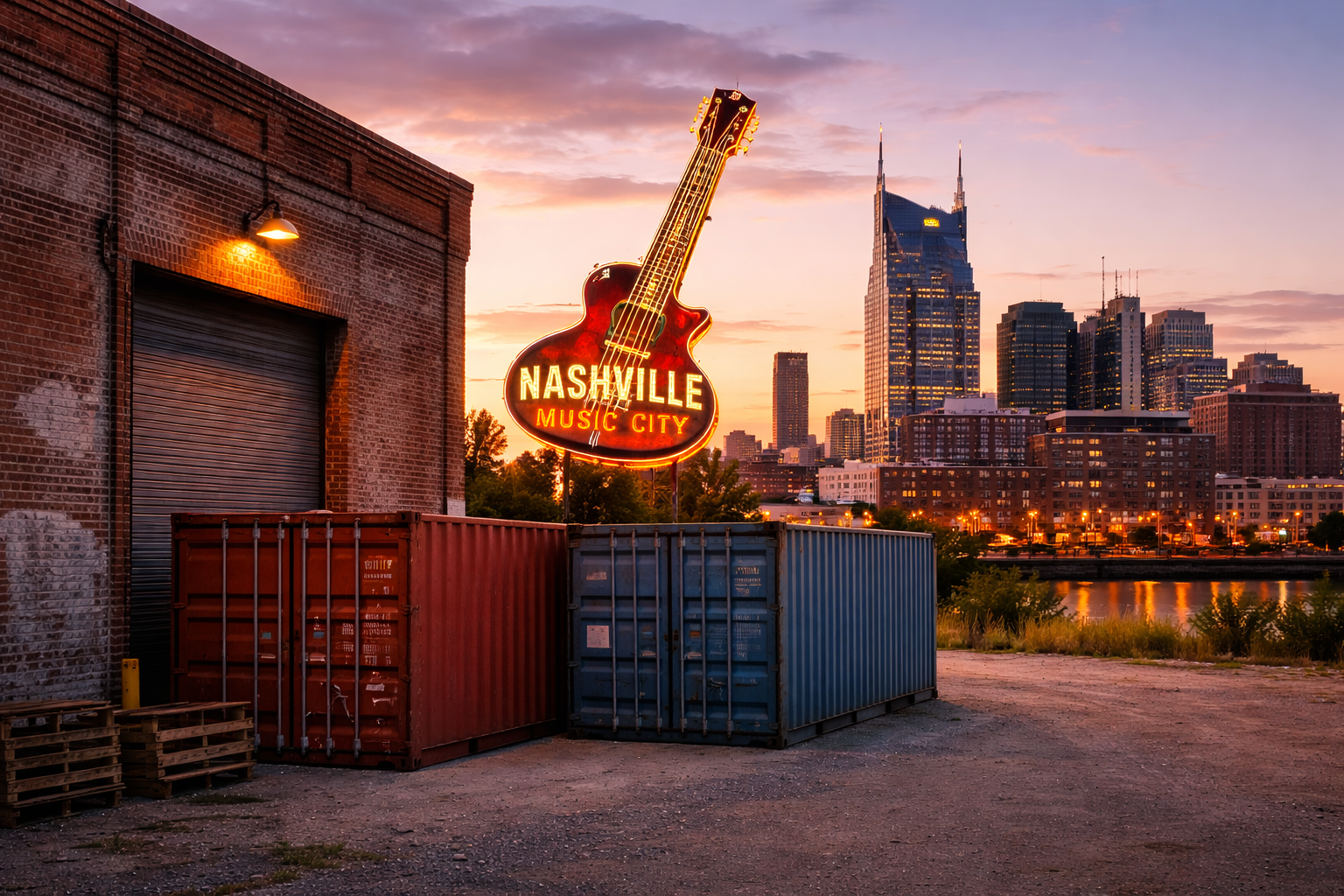 Nashville Tennessee Shipping Containers