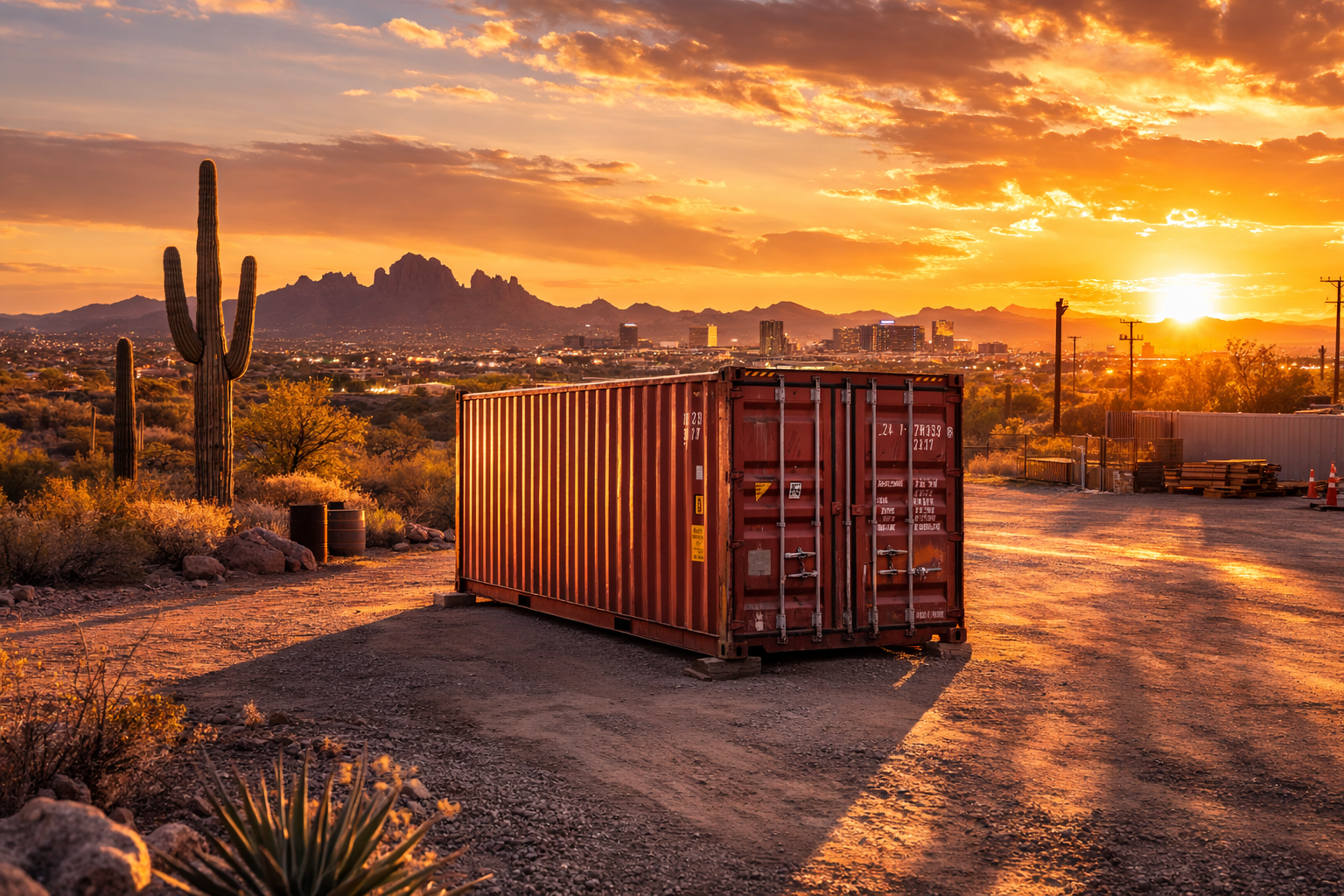 Rental Shipping Container In Tucson, AZ