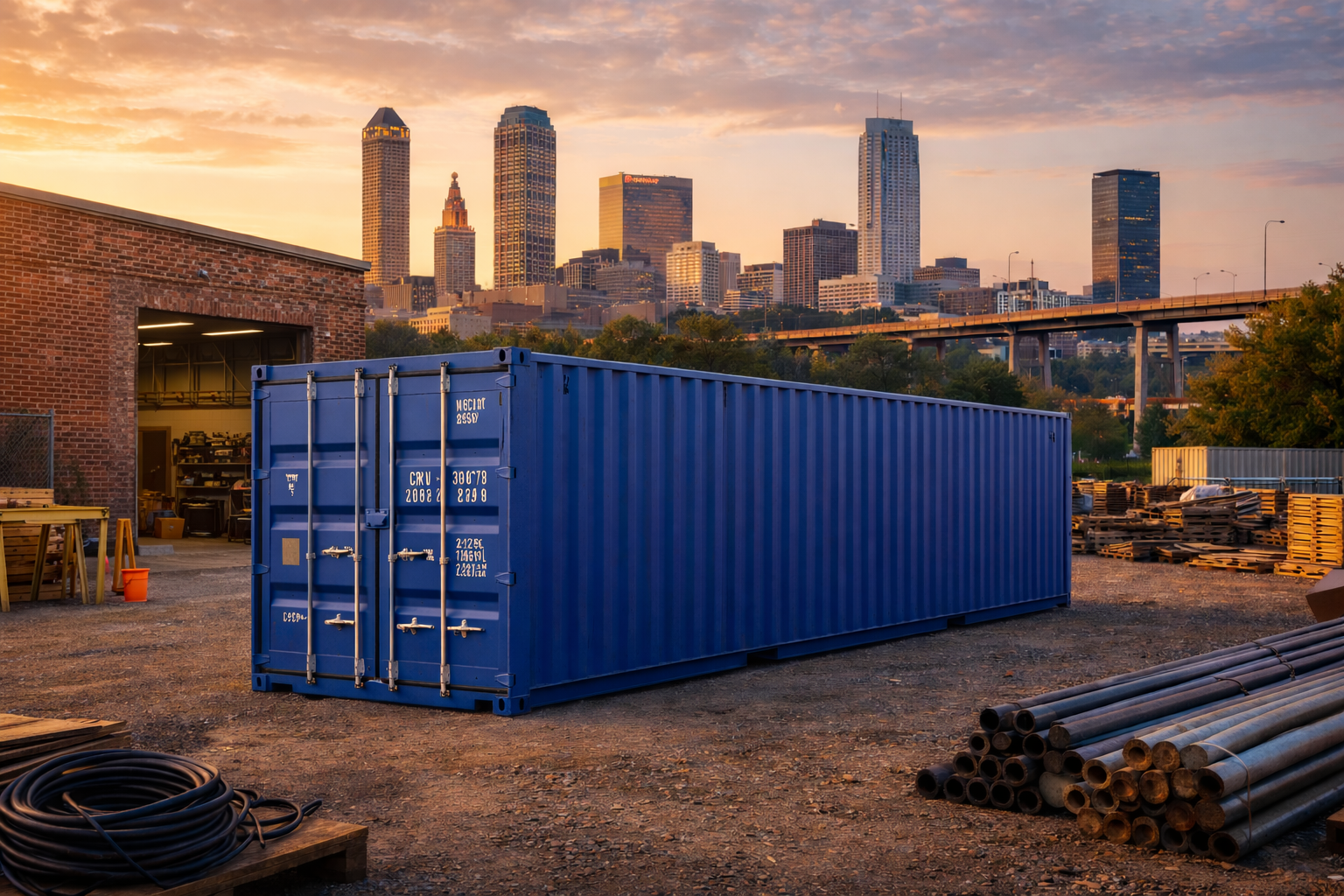 Rental Shipping Containers in Tulsa